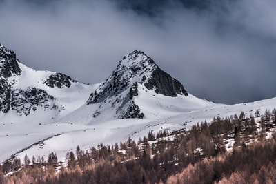 雪山风景图